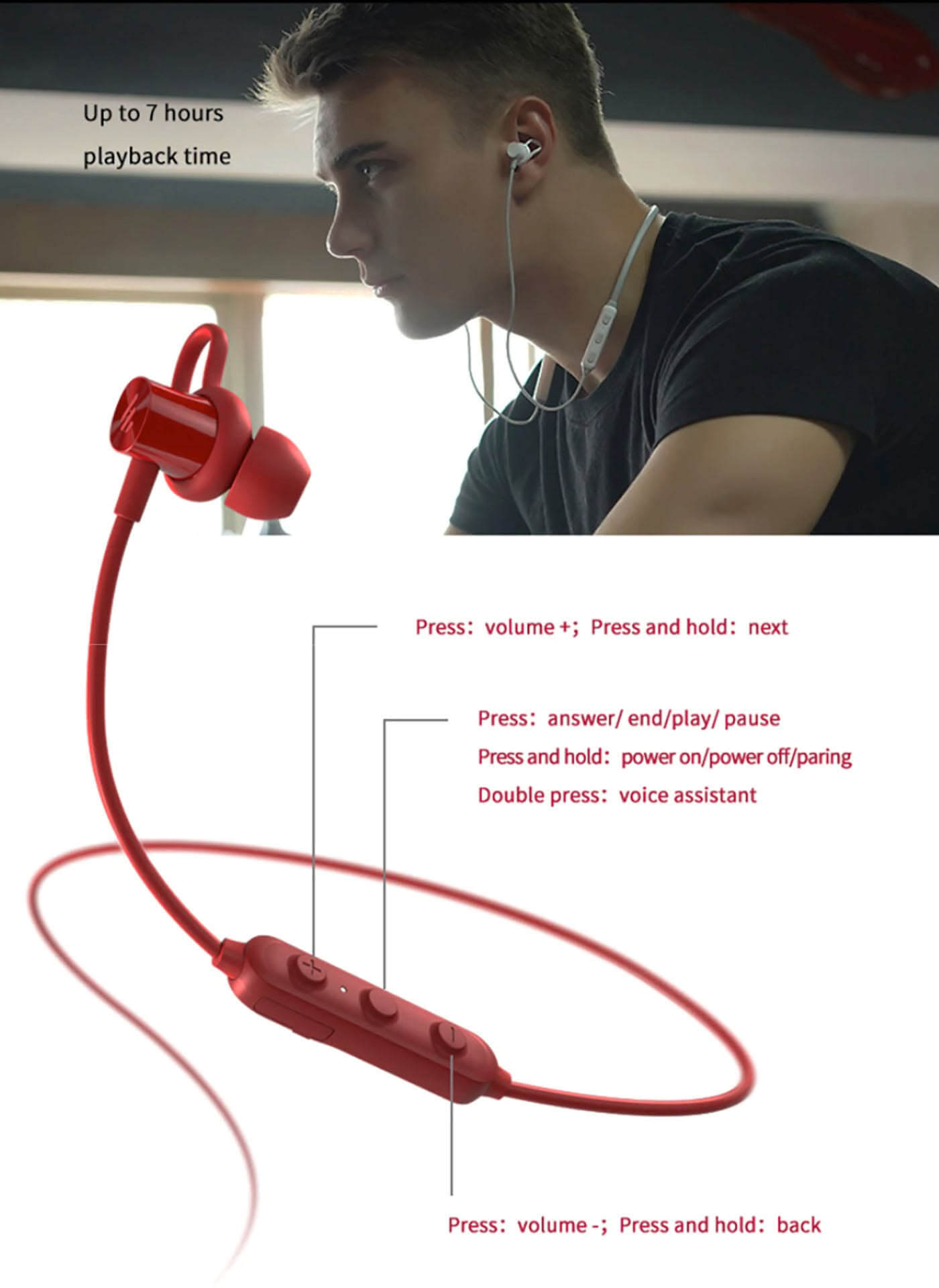 Edifier neck headphones W200BT PLUS