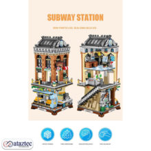 Lego Construction Luz Metro Station Design 1031
